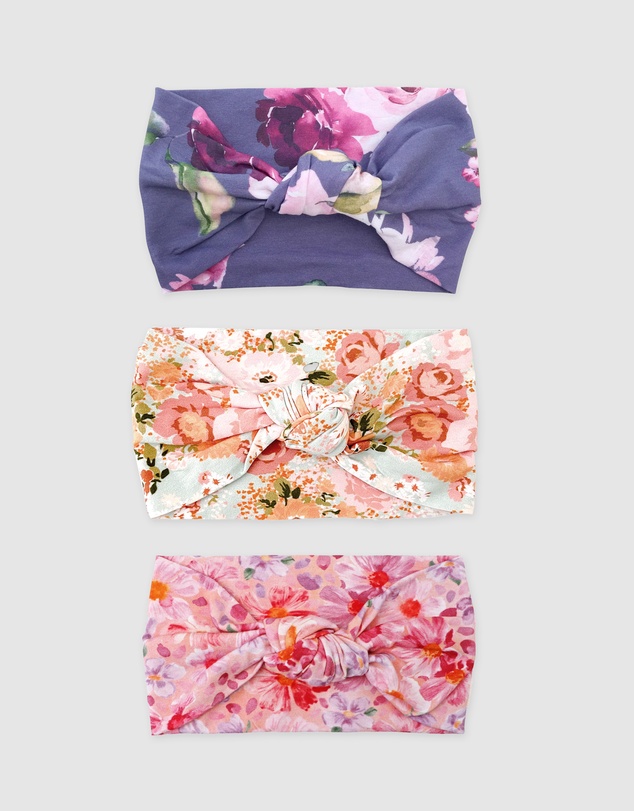 WITH LOVE FOR KIDS - 3 Pack Knot Headband - Babies - Kids