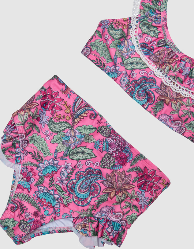 Olga Valentine - Ruffle Neckline Bikini