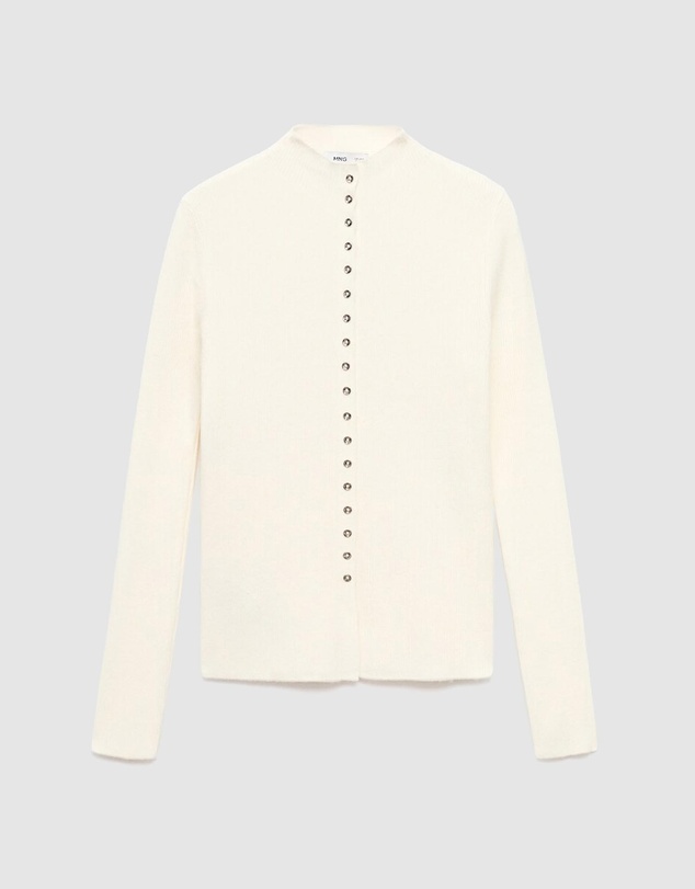 M.N.G - Fine Rib Knit Cardigan
