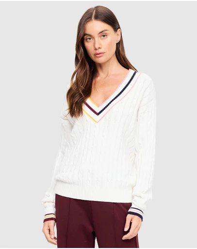 The Upside - Josette V Neck Knit Sweater