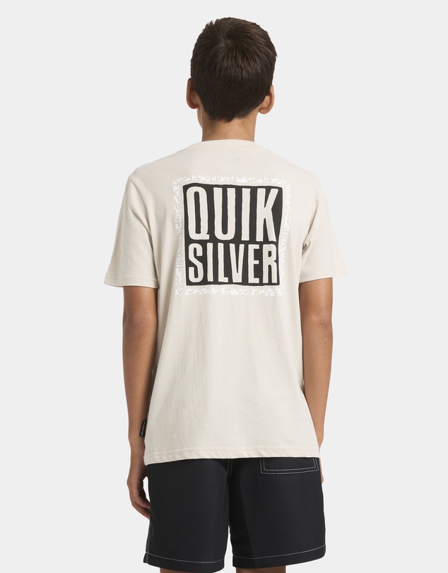 Quiksilver - Boys 8 to 16 Static Box T-Shirt