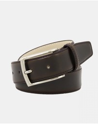 Buckle - Casablanca. Australian Made Classic Leather Belt. 35mm width.
