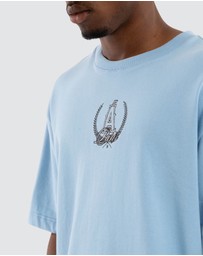 Americain - Crest Loopback Oversized Tee