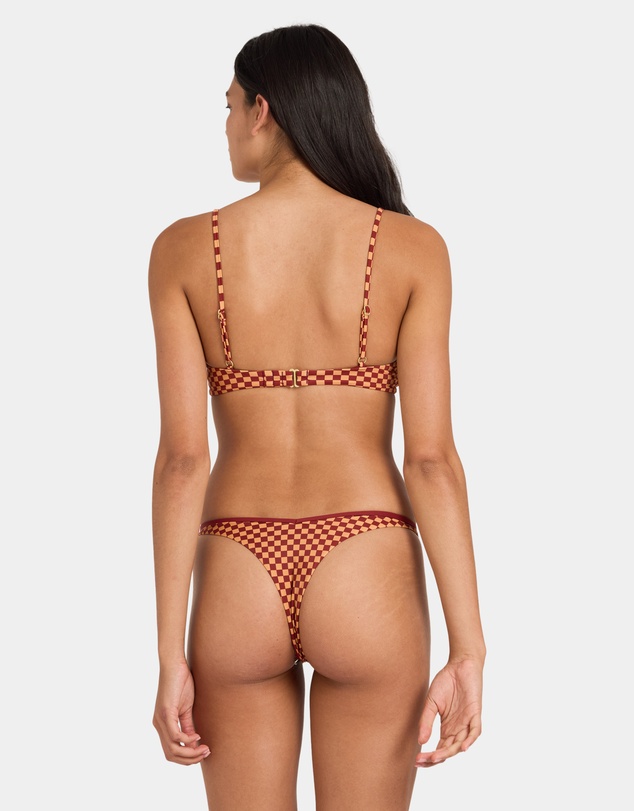 RVCA - Womens Reverberation 90s Longline Bikini Top