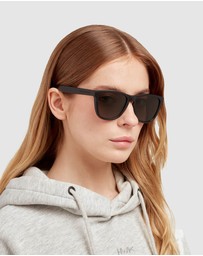 Hawkers Co - Polarized Dark Black One Raw Sunglasses for Men and Women UV400