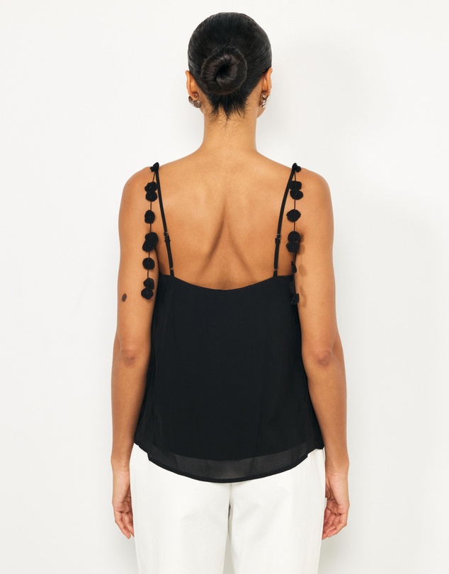AERE - Ilaria Floral Detail Cami Top