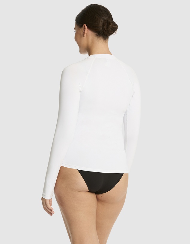 Sea Level Australia - Essentials Long Sleeve Rash Vest - Full Zipper