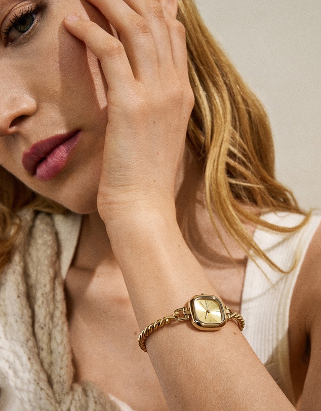 Skagen - Mellem Micro Gold Tone Analogue Watch