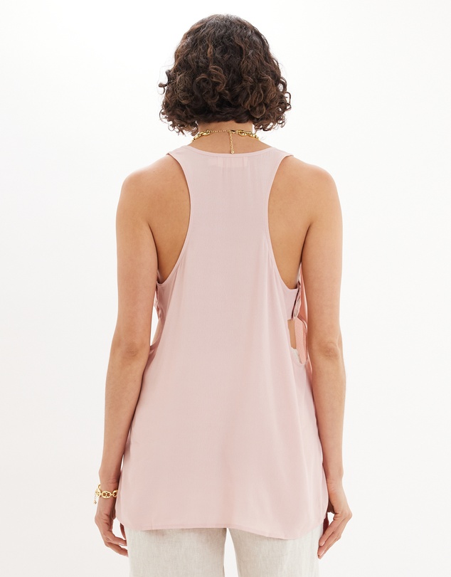 Amelius - Sabine Side Button Top