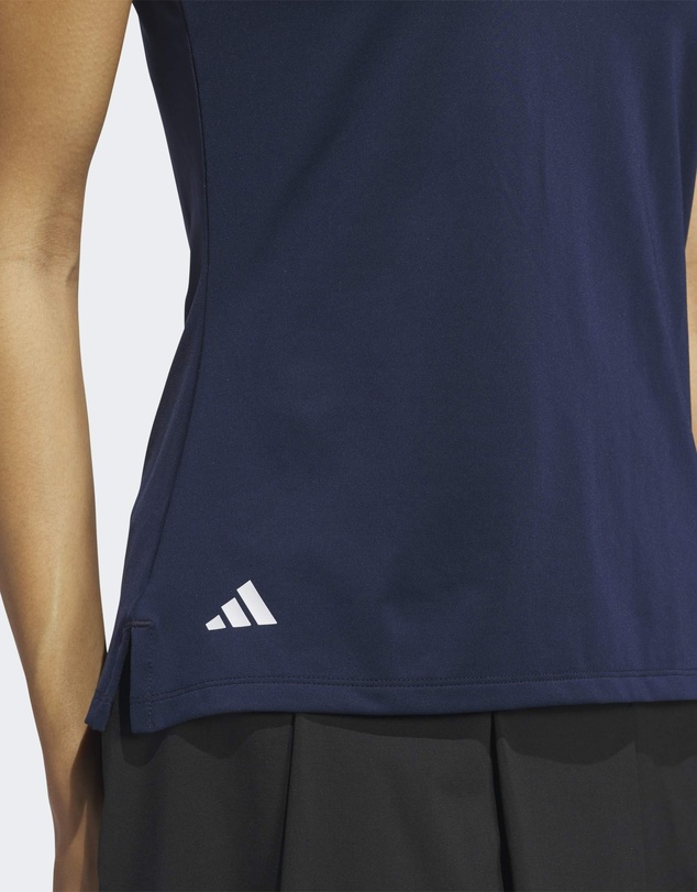adidas Performance - Ultimate365 Solid Sleeveless Polo Shirt Womens