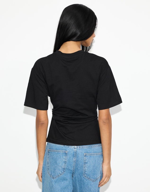 Dazie - Ava Twist Detail Short Sleeve Tee