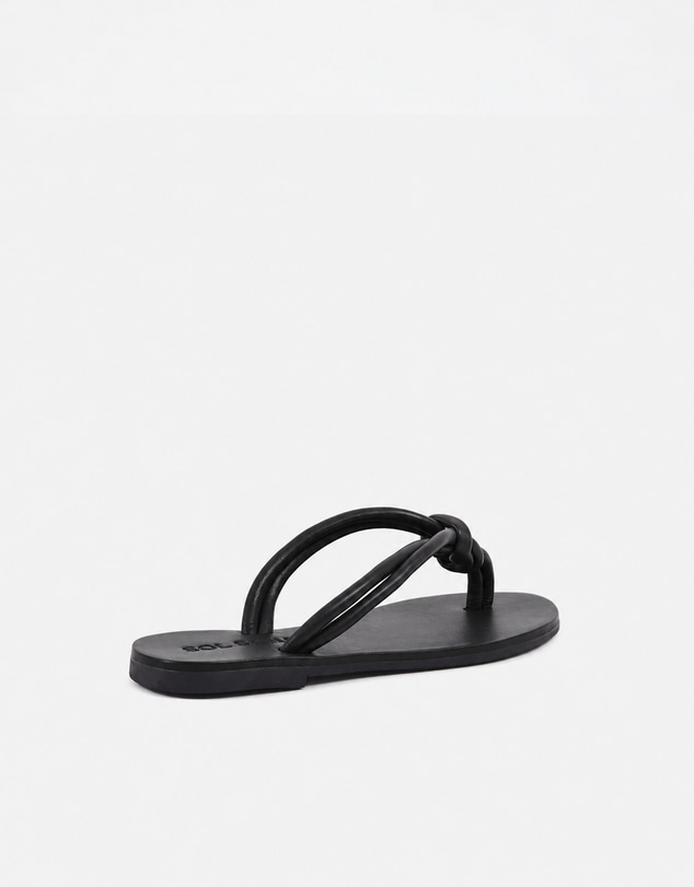 Sol Sana - Desert Thong Sandal Black