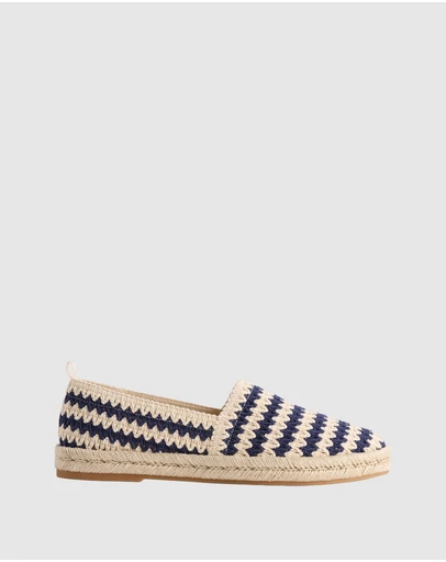 GAP - Crochet Espadrille Flats - Women's