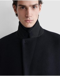COS - Single-Breasted Wool Long Coat
