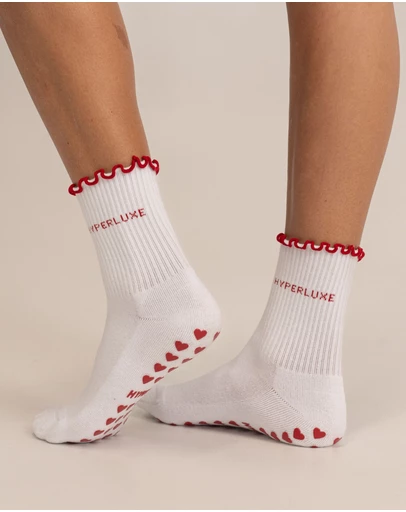 HyperLuxe The Label - Pilates Crew Sock