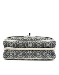 Pre-Loved by Azura Reborn - Pre-Loved Camellia Printed Canvas Double Side Flap