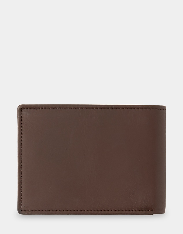 Quiksilver - Mens Mac Tri Fold Leather Wallet