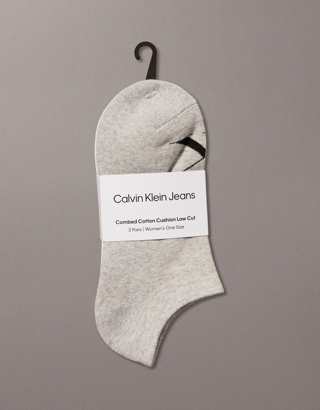 Calvin Klein - 3-Pack Cushion Low Cut Socks