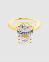 Georgini - Sydney Soirée Elaine Cushion Ring Gold