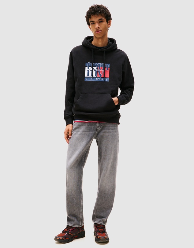 Tommy Jeans - Flag Logo Terry Hoodie