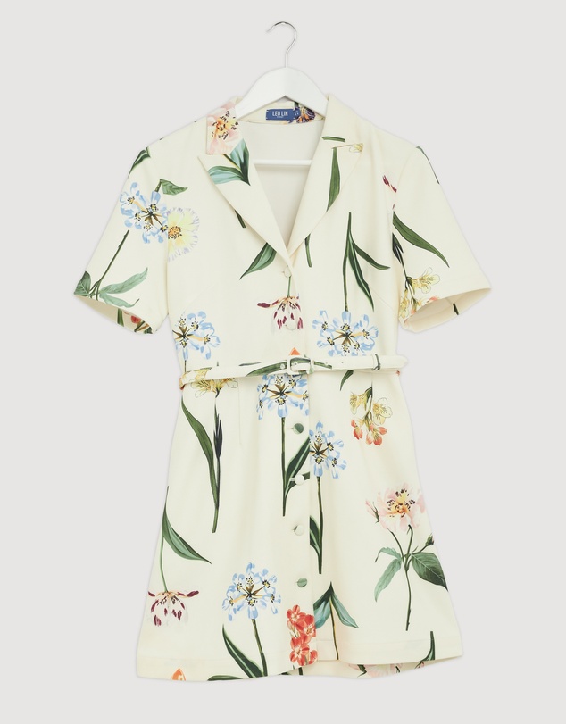 Revibe - Repaired LEO LIN Brigitte Mini Dress - AU 10