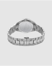 Maxum - Sydney - Black Dial & Silver Tone Case & Bracelet