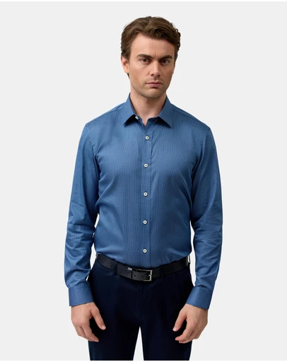 Brooksfield - Premium Print Shirt