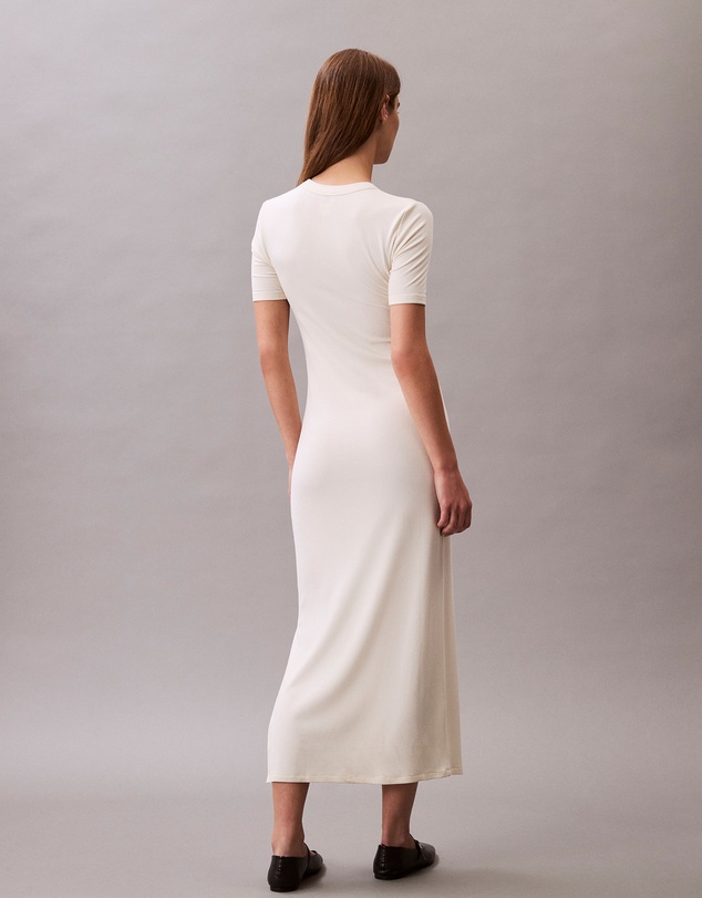 Calvin Klein Jeans - Modal Stretch Rib Midi Dress