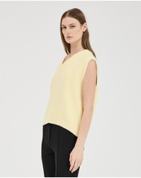 FRIEND of AUDREY - Warner Fluffy Knit Vest