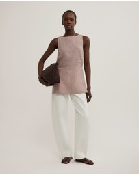 Witchery - Linen Longline Top