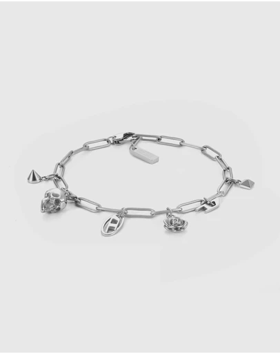 Diesel - Silver-Tone Bracelet
