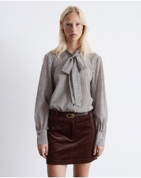 & Other Stories - Silk-Blend Bow-Detail Blouse