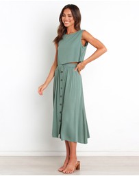 Petal & Pup - Ava Top - Green
