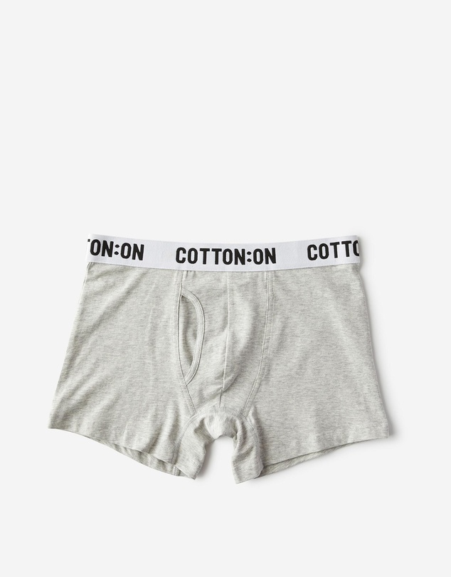 Cotton On - 3 Pack Mens Organic Cotton Trunks