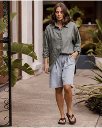 ALEXANDRA - Harvey Shorts Light Blue Denim