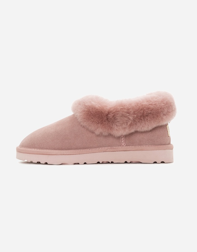 Ozwear Connection Uggs - Ugg Slippers Avery Unisex Premium Sheepskin Slippers Suede