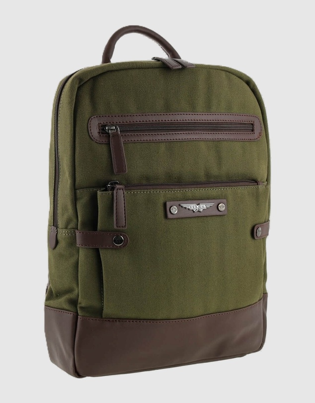 Police - Wings Canvas Backpack with Laptop Sleeve
