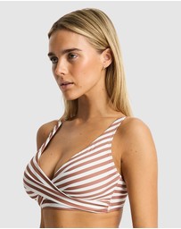 Sea Level Australia - Amour Cross Front Multifit Bra Top