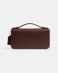 Coach - Refined Calf Leather Elora Top Handle Crossbody Bag