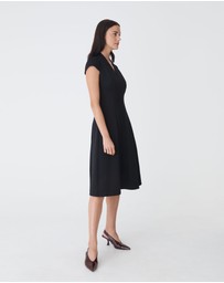 Forcast - Juno Panel Ponte Dress