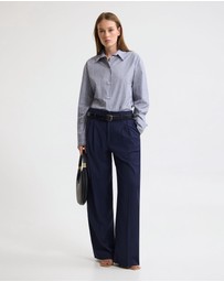 Oxford - Thea Low Belt Loop Pant