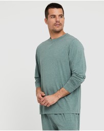 Bamboo Body - Men's Long Sleeve Crew Neck