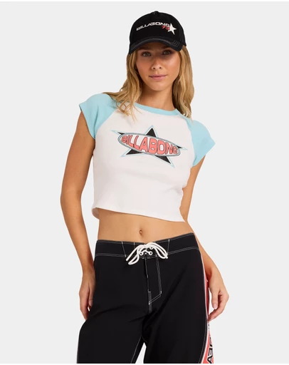 Billabong - Womens Joyride Raglan T-Shirt