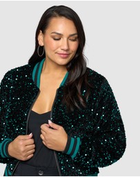 Sunday In The City - Sunday Girl Sequin Bomber