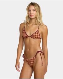 RVCA - Womens Reverb Tie Side Bikini Bottom
