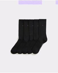 Tommy Hilfiger - 5-Pack Athletic Crew Socks