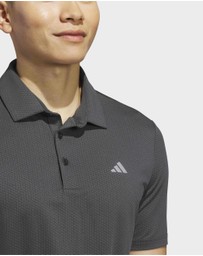 adidas Performance - PERFORMANCE TEXTURED POLO SHIRT Mens