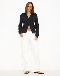 Dazie - Ada Zip Through Knit Jacket