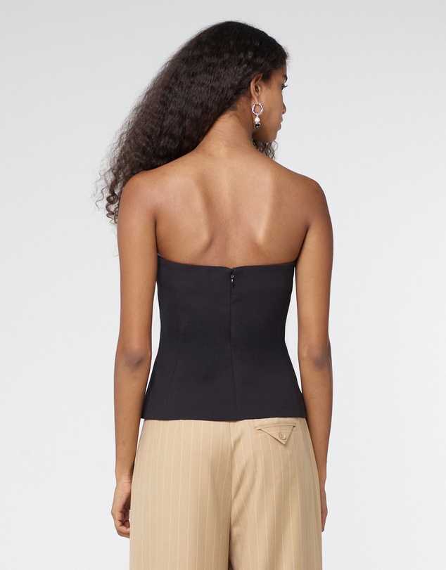Third Form - Sable Strapless Bodice 