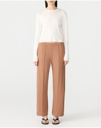 Bassike - Twill Pinstitch Detail Pant